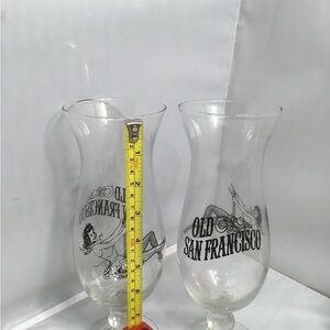 Old SAN FRANCISCO‎ NWT HURRICANE GLASS SWINGING LADY